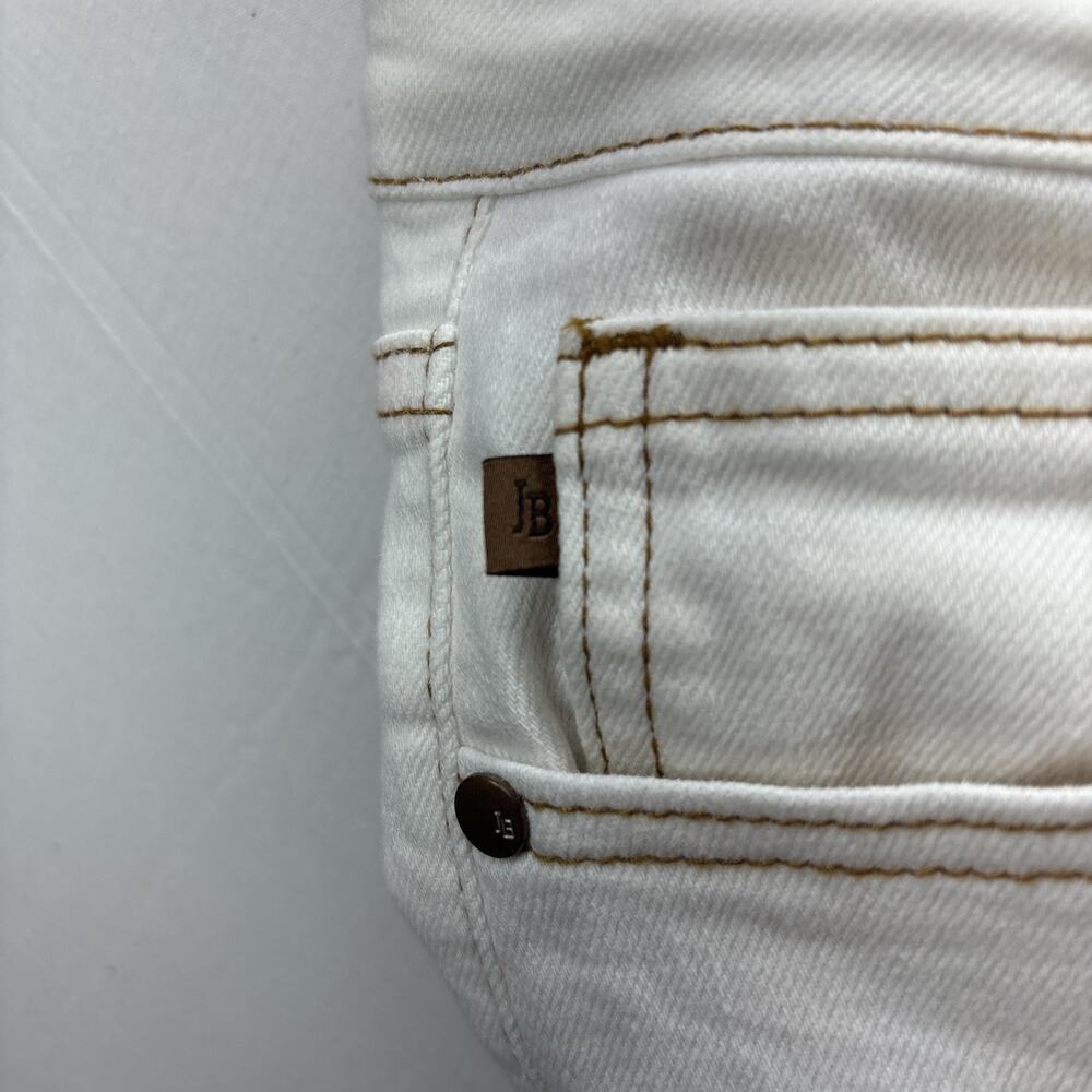 Judy Blue Jeans 11/30 Jb88657 High Rise Cropped Bootcut Kick boot Y2K White - Picture 2 of 10